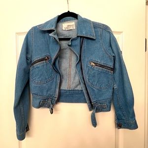 Vintage L’Avion Jean Jacket Size Small